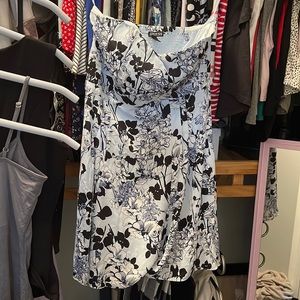 Express strapless dress